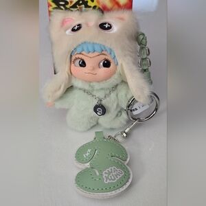 Wakuku On A Roll Series Plush Pendant  "3"